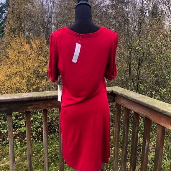 3/4 Sleeve T-shirt Dress  - Picture 3 of 9